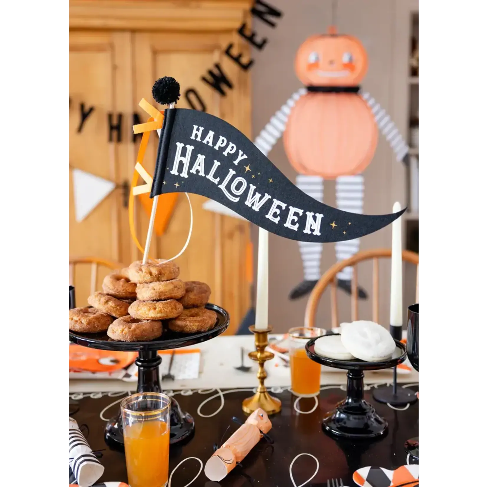 My Mind's Eye Happy Hallloween Felt Pennant