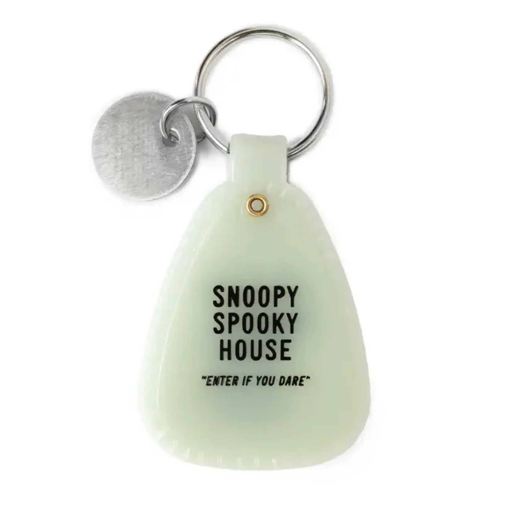 Three Potato Four 3P4 x Peanuts Halloween -  Snoopy Mummy Saddle Keychain