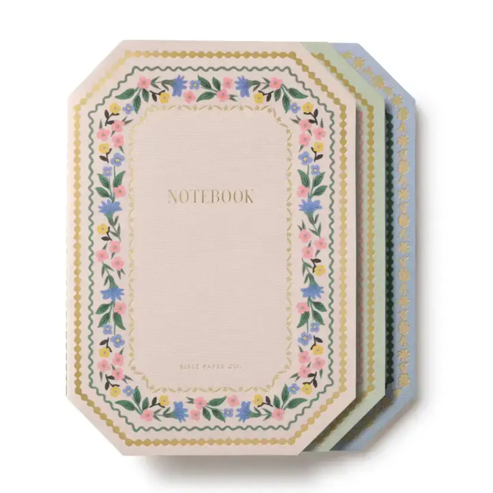Rifle Paper Co. Assorted Set of 3 Gemma Notebooks
