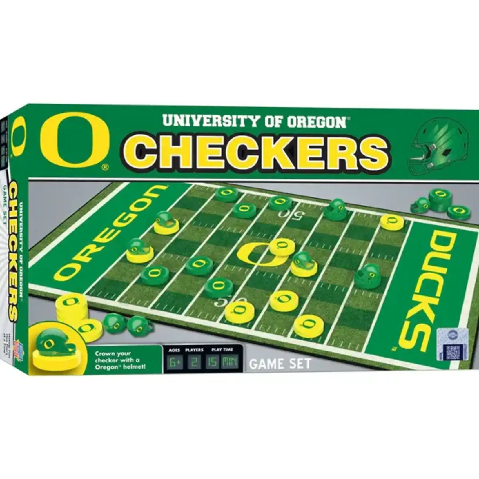 Masterpieces Puzzles Oregon Ducks Checkered Board Game