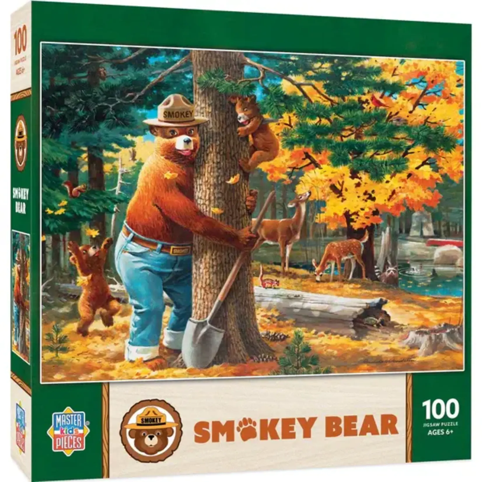 Masterpieces Puzzles Smokey Bear - 100 Piece Puzzle