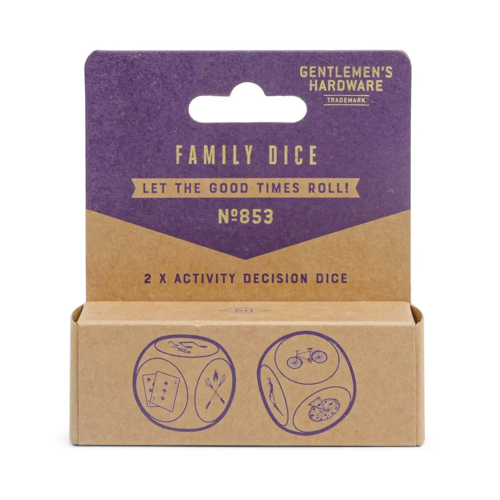 Gentlemen's Hardware Family Dice