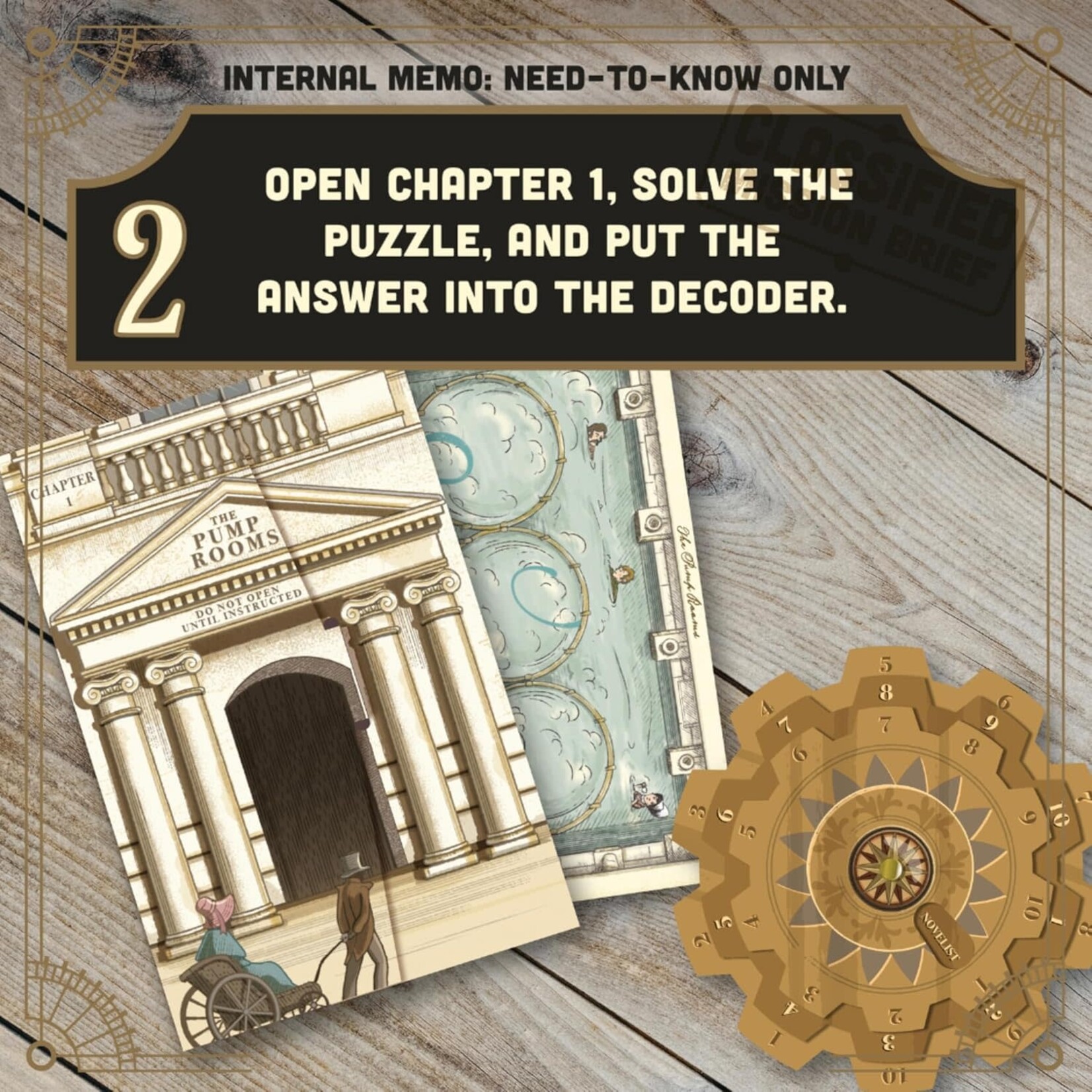 Hachette Books Jane Austen's Plight: Escape Room Game