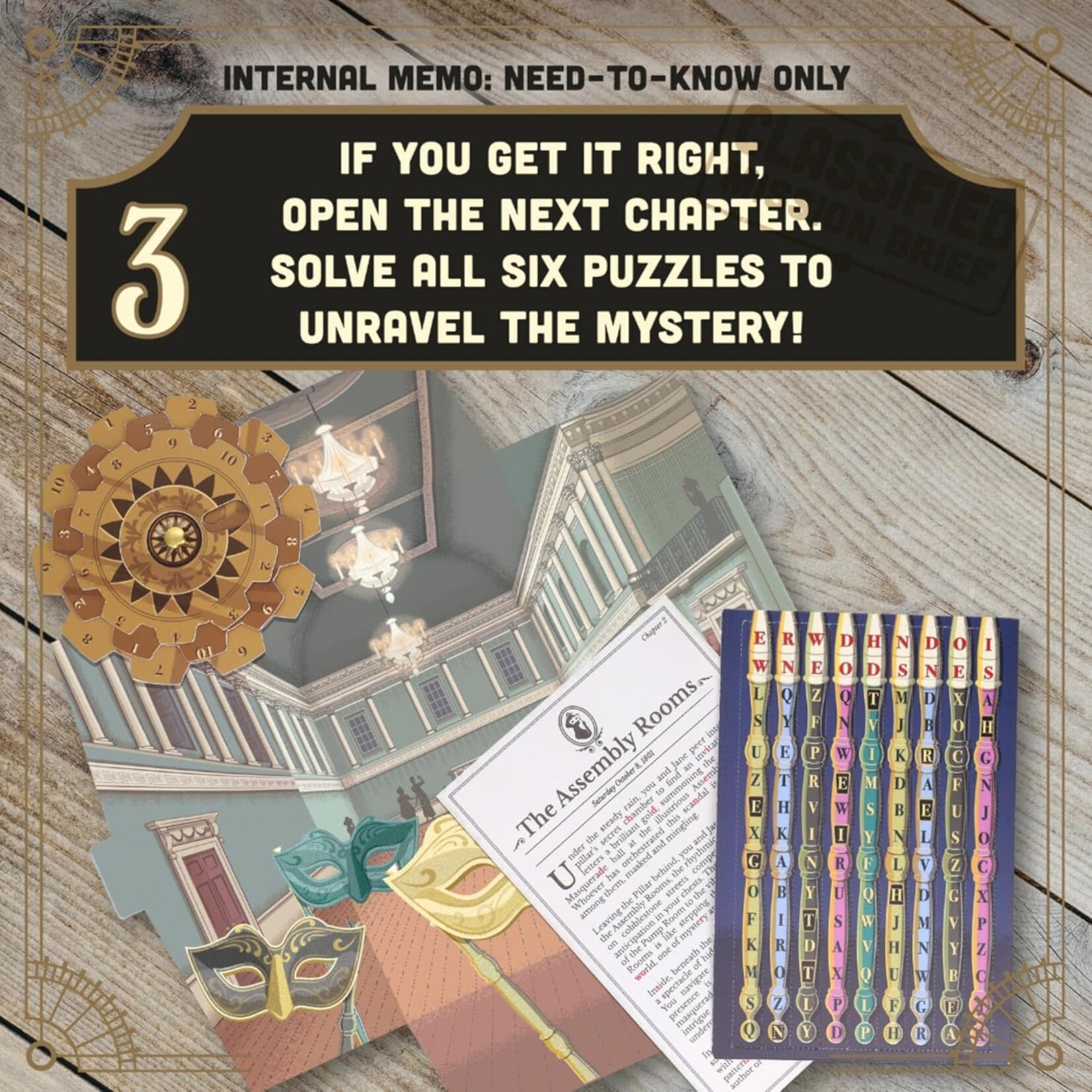 Hachette Books Jane Austen's Plight: Escape Room Game