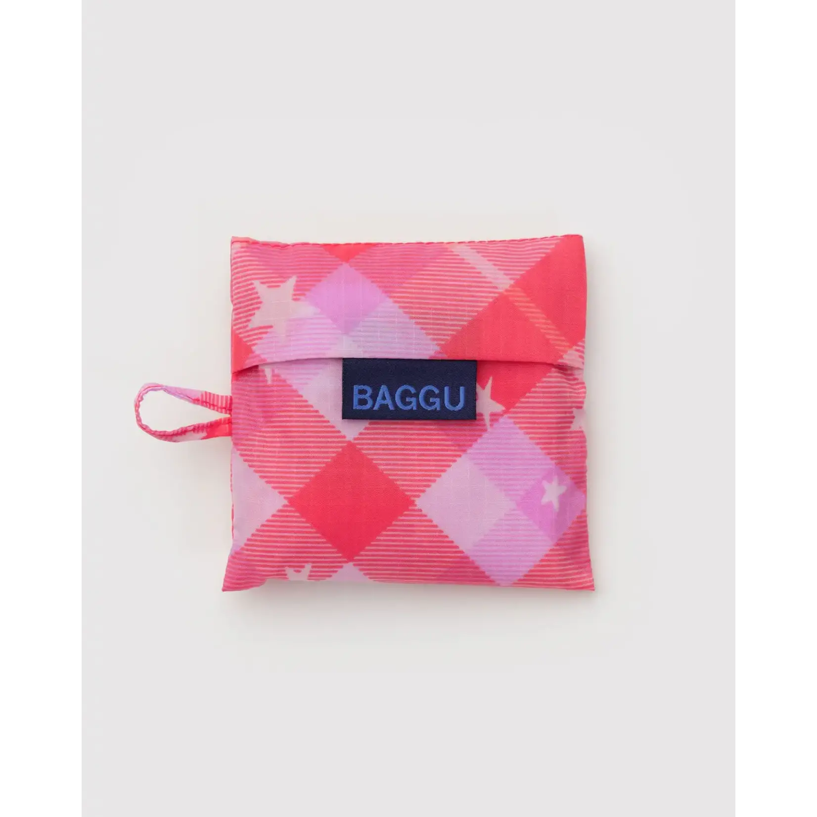 Baggu Baby Baggu - Pink Star Plaid