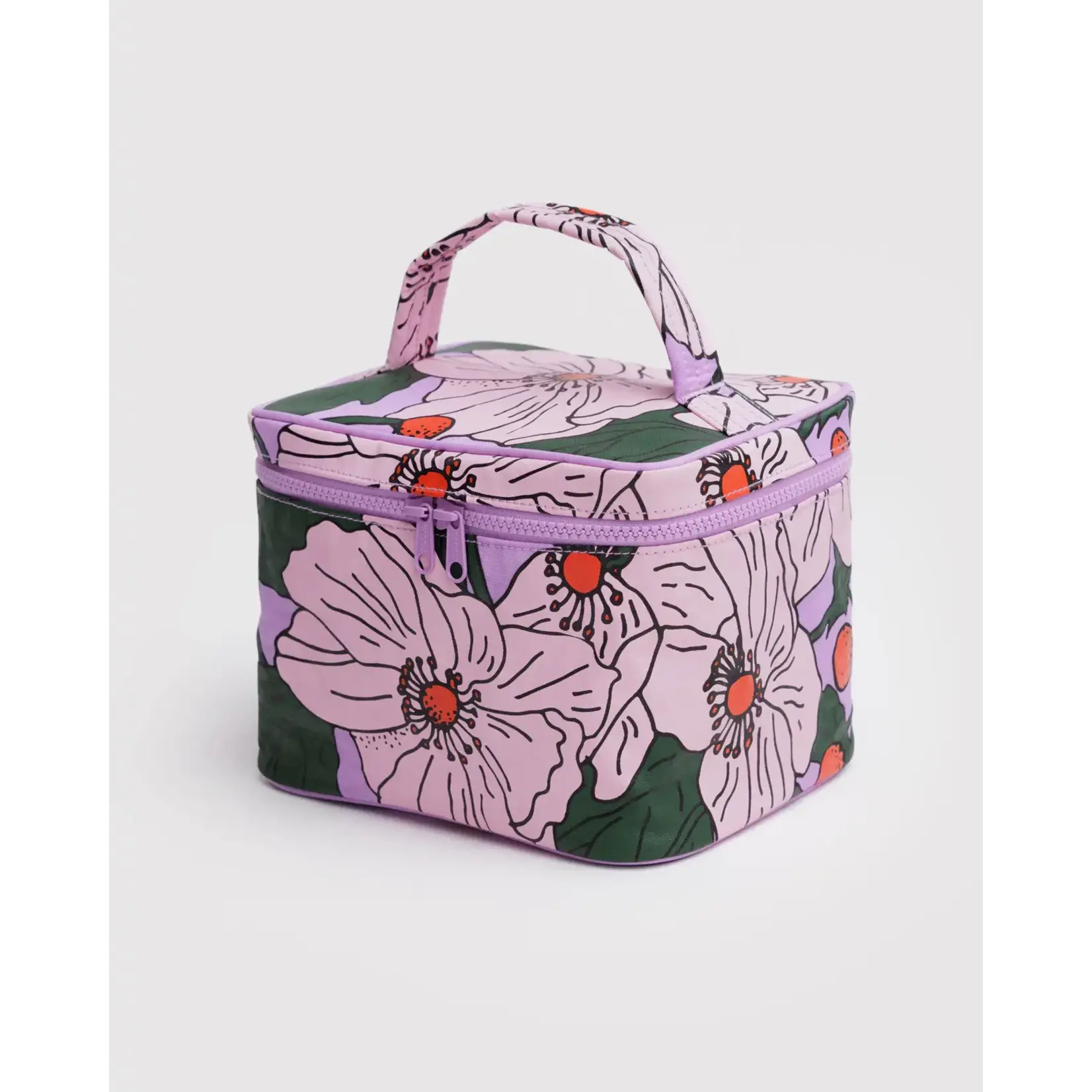 Baggu Large Cosmetic Case - Pink Poppy