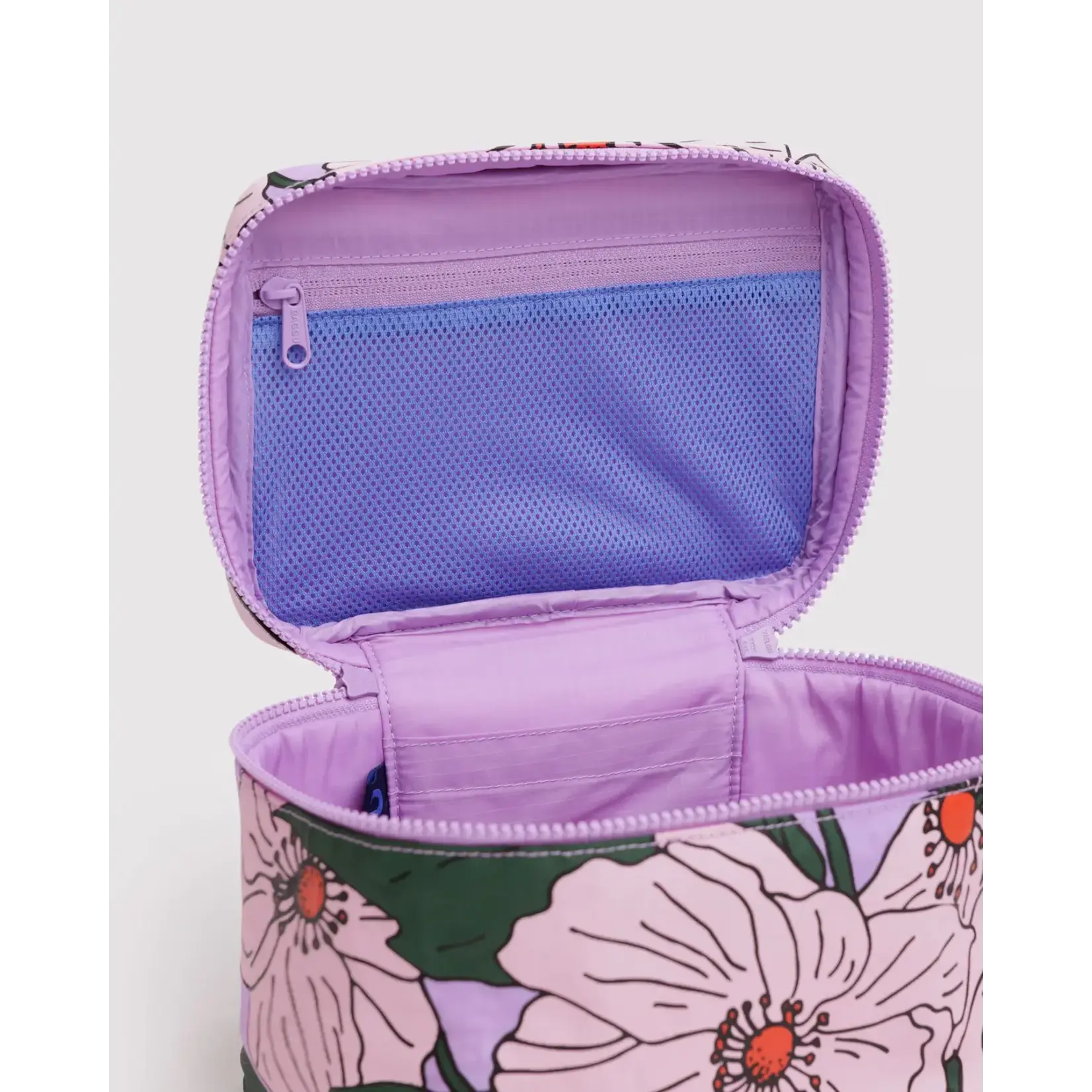 Baggu Large Cosmetic Case - Pink Poppy