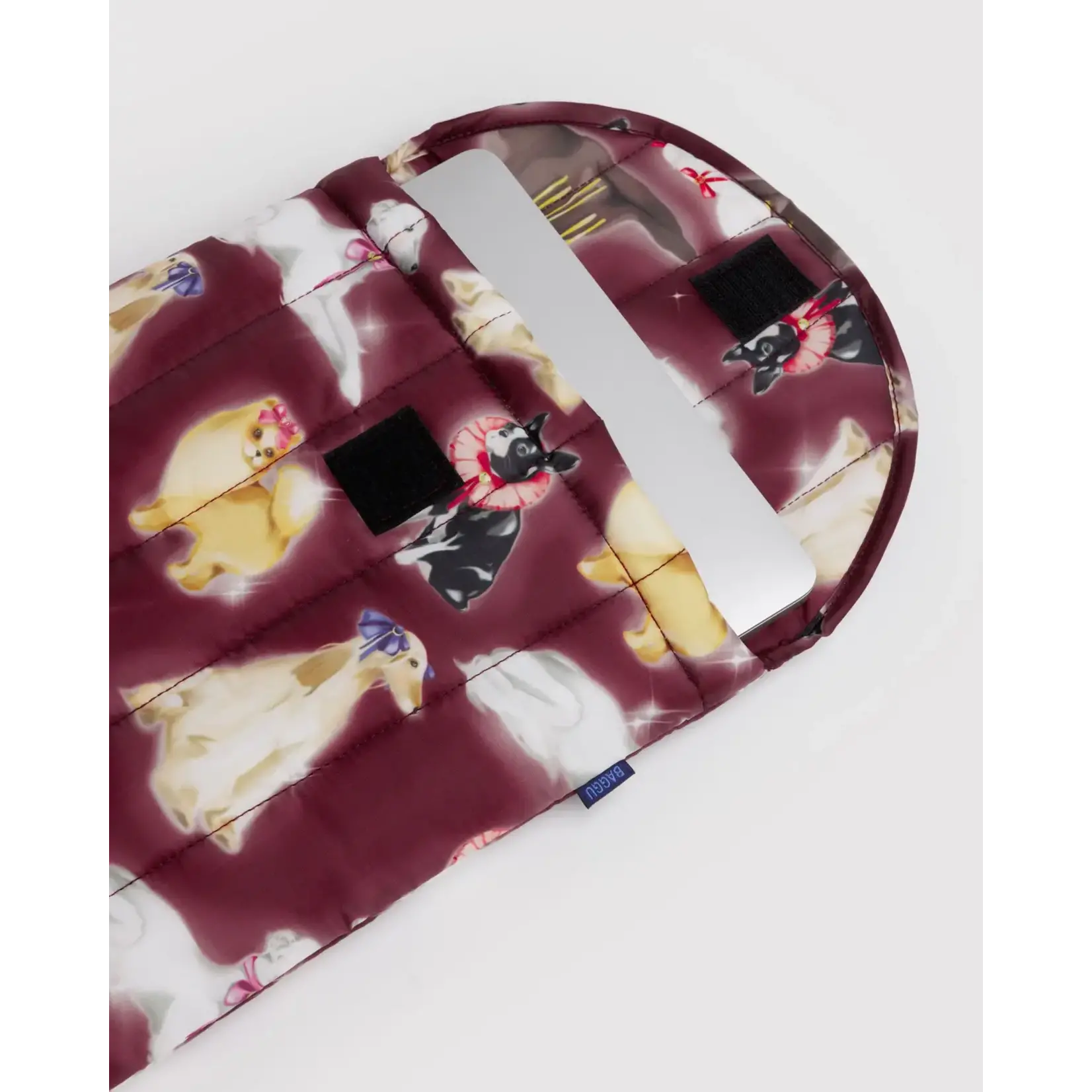Baggu Puffy Laptop Sleeve 13"/14" - Fancy Dogs