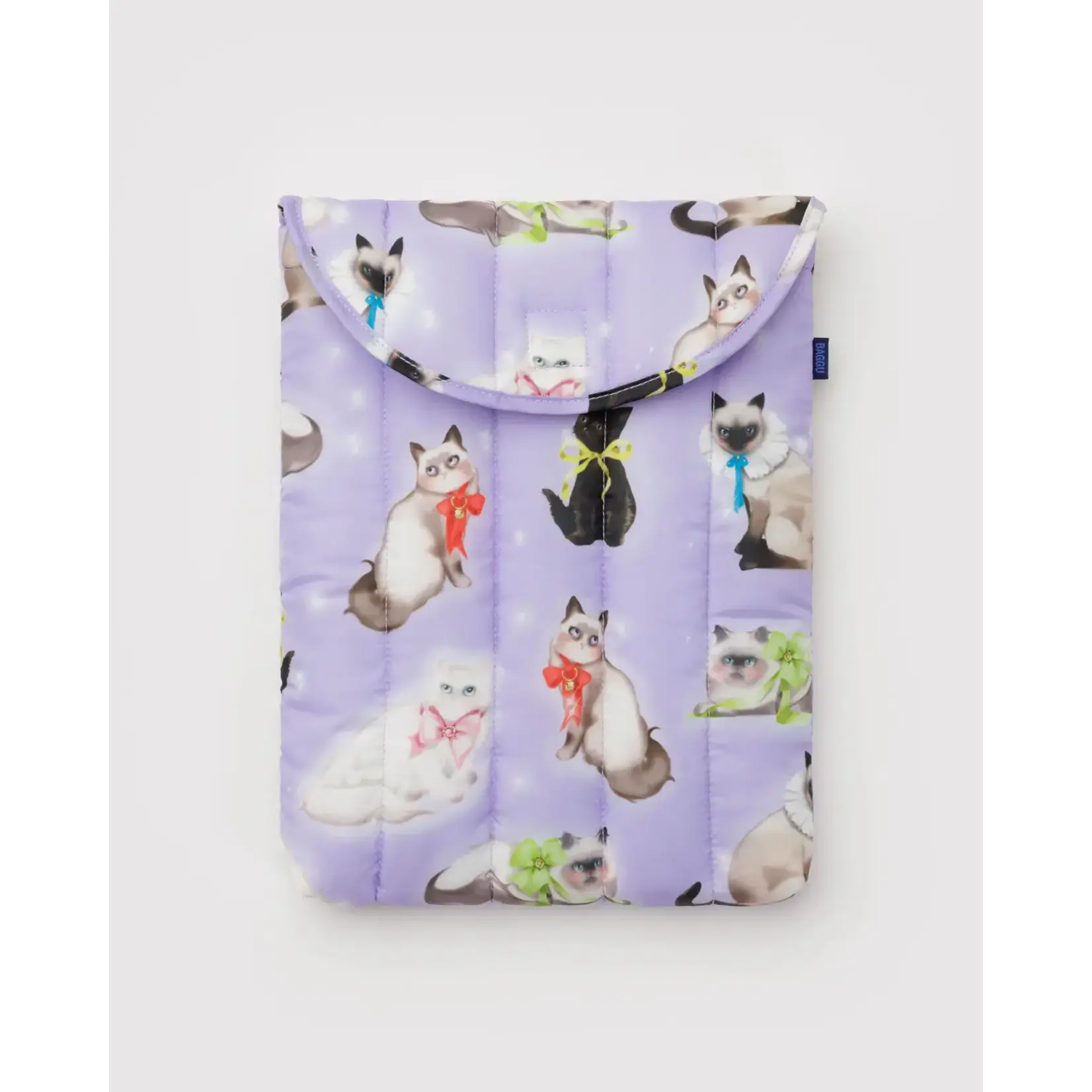 Baggu Puffy Laptop Sleeve 13"/14" - Fancy Cats