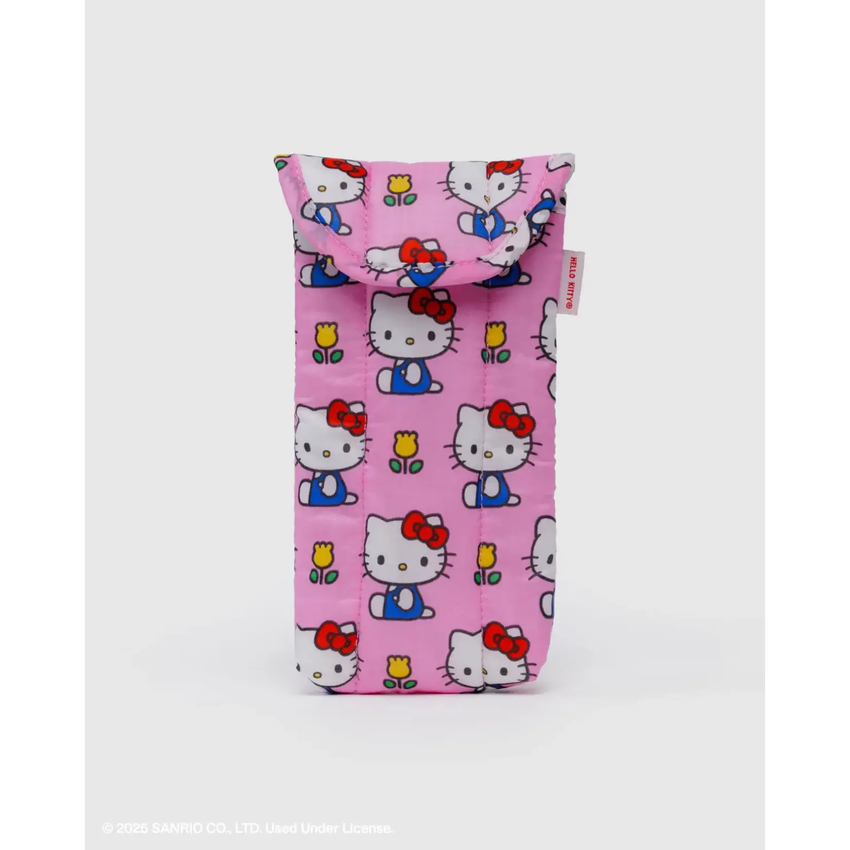 Baggu Puffy Glasses Sleeve - Hello Kitty Pink