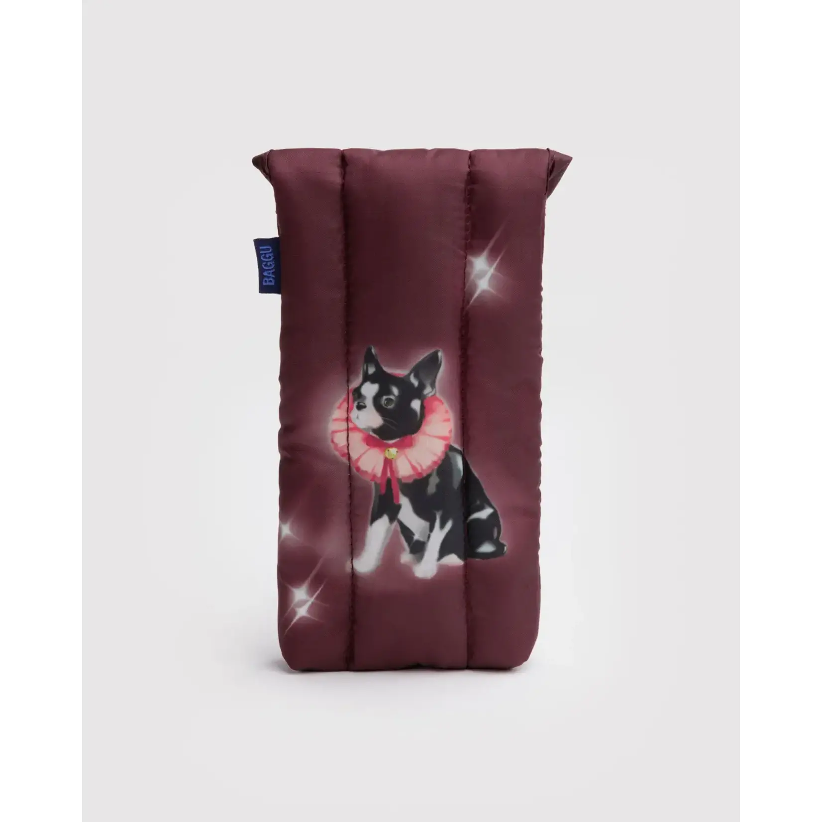 Baggu Puffy Glasses Sleeve - Fancy Dogs