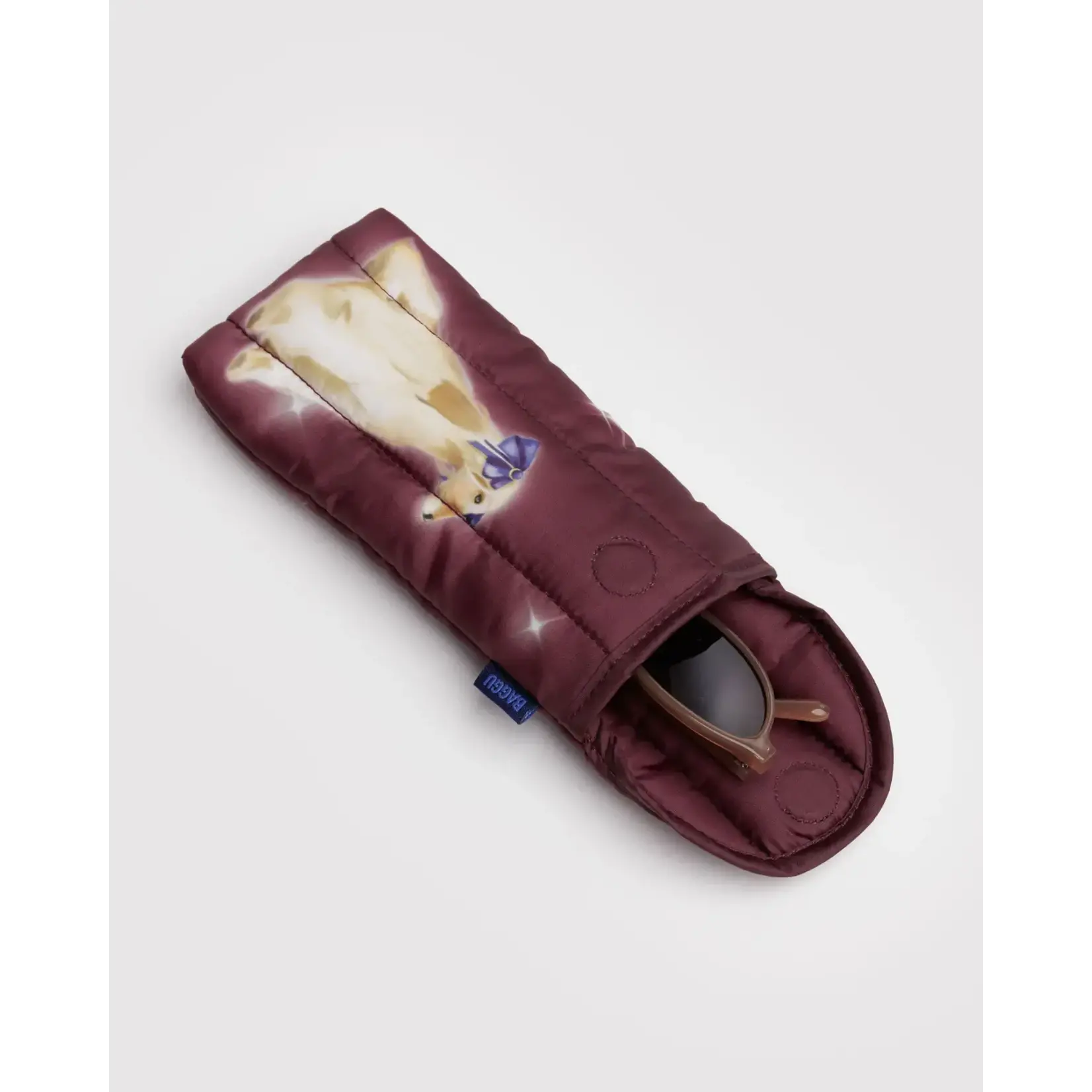Baggu Puffy Glasses Sleeve - Fancy Dogs