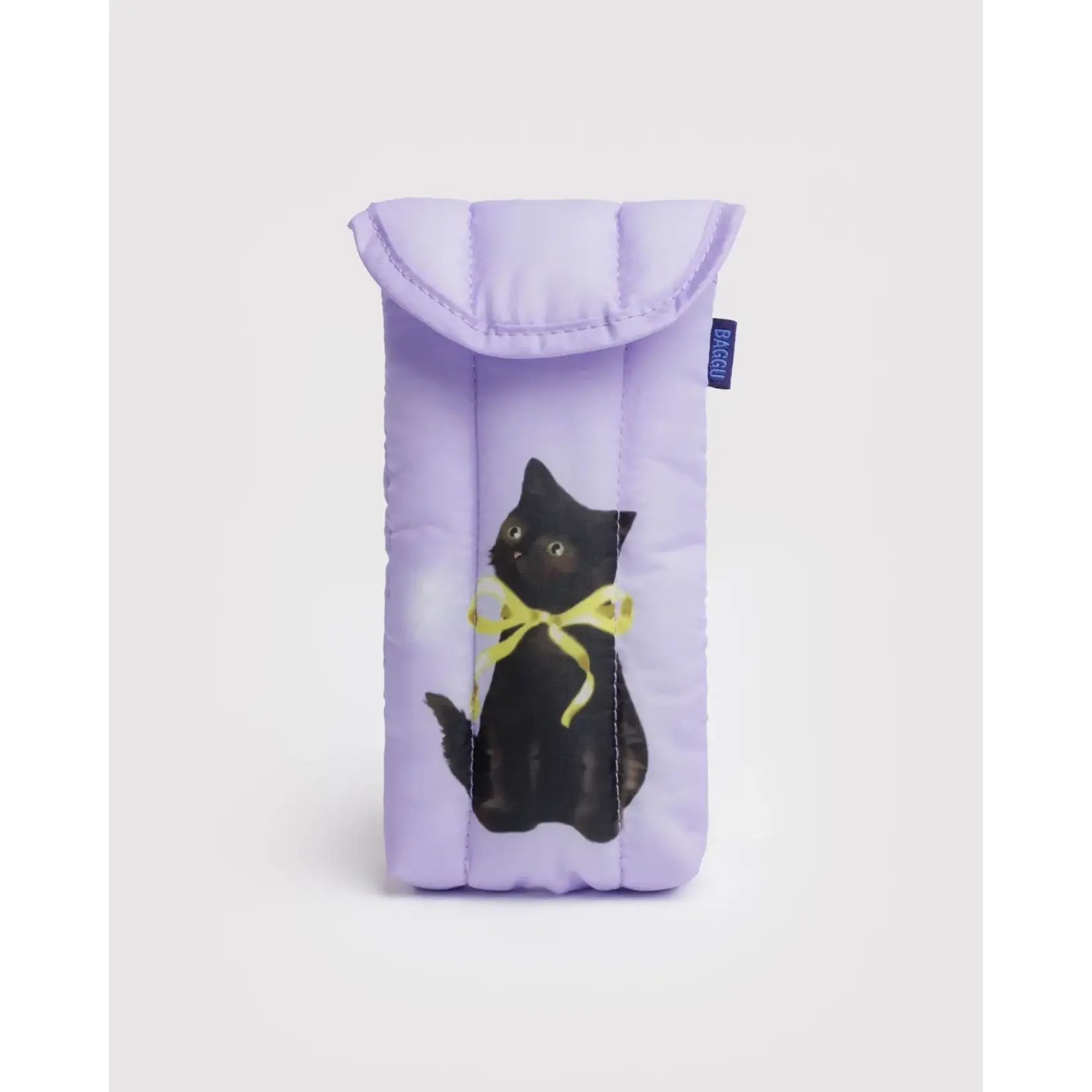 Baggu Puffy Glasses Sleeve - Fancy Cats