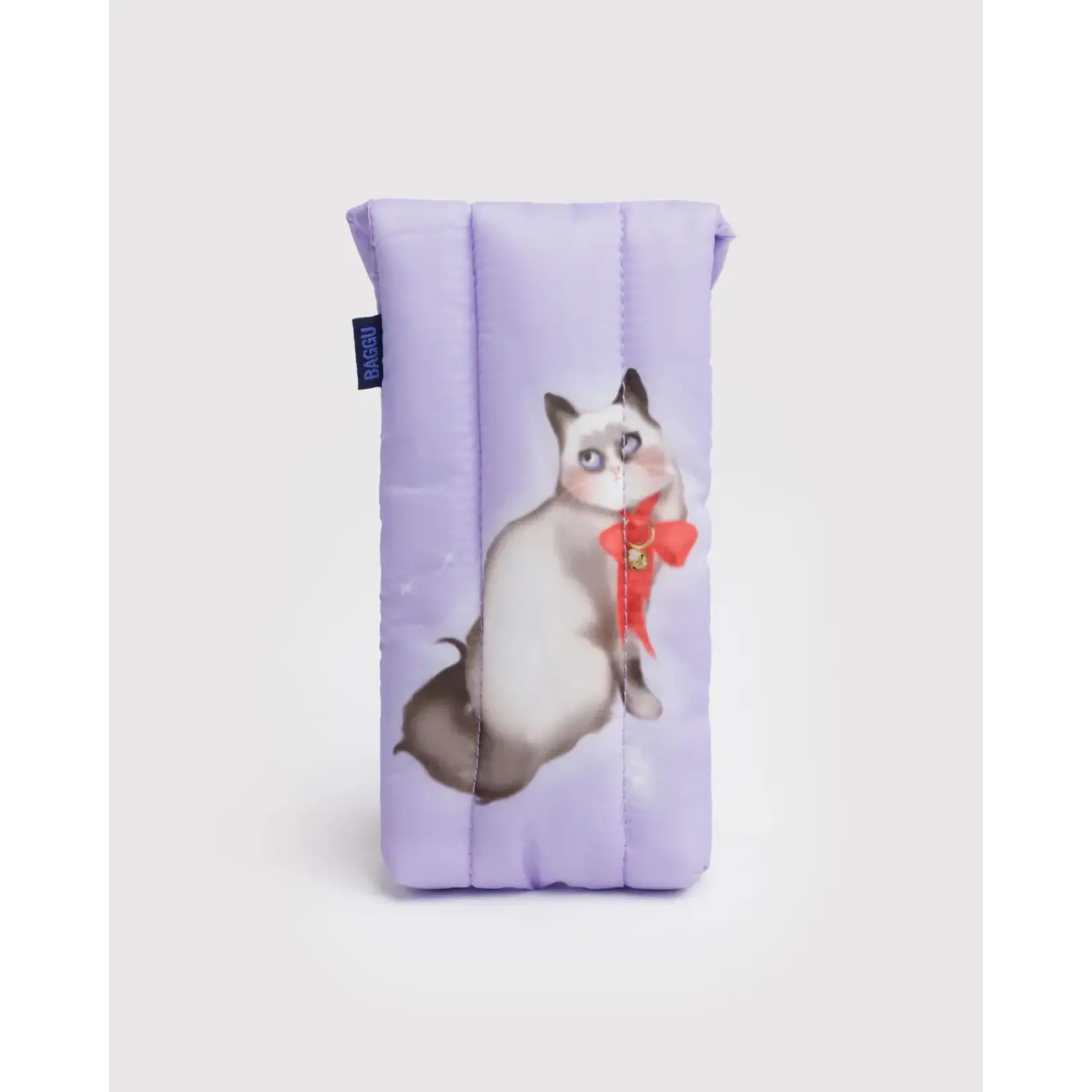 Baggu Puffy Glasses Sleeve - Fancy Cats