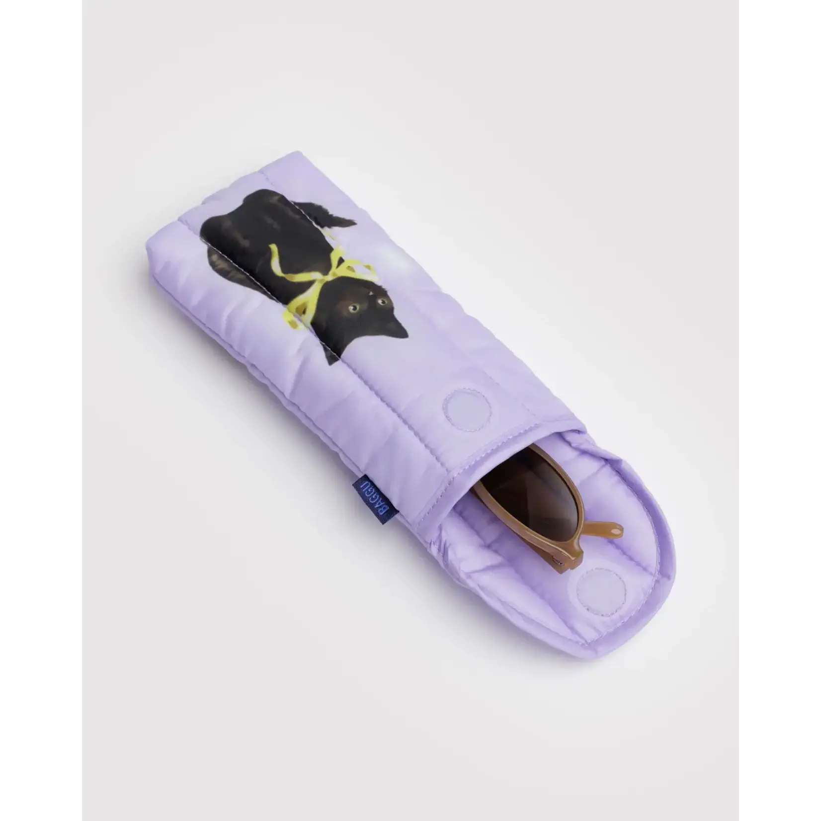 Baggu Puffy Glasses Sleeve - Fancy Cats