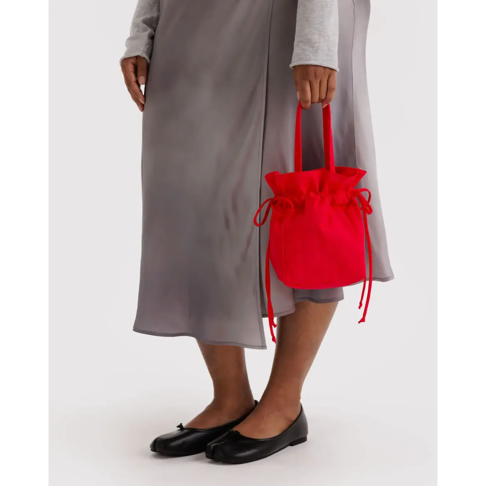 Baggu Nylon Drawstring Bag - Candy Apple
