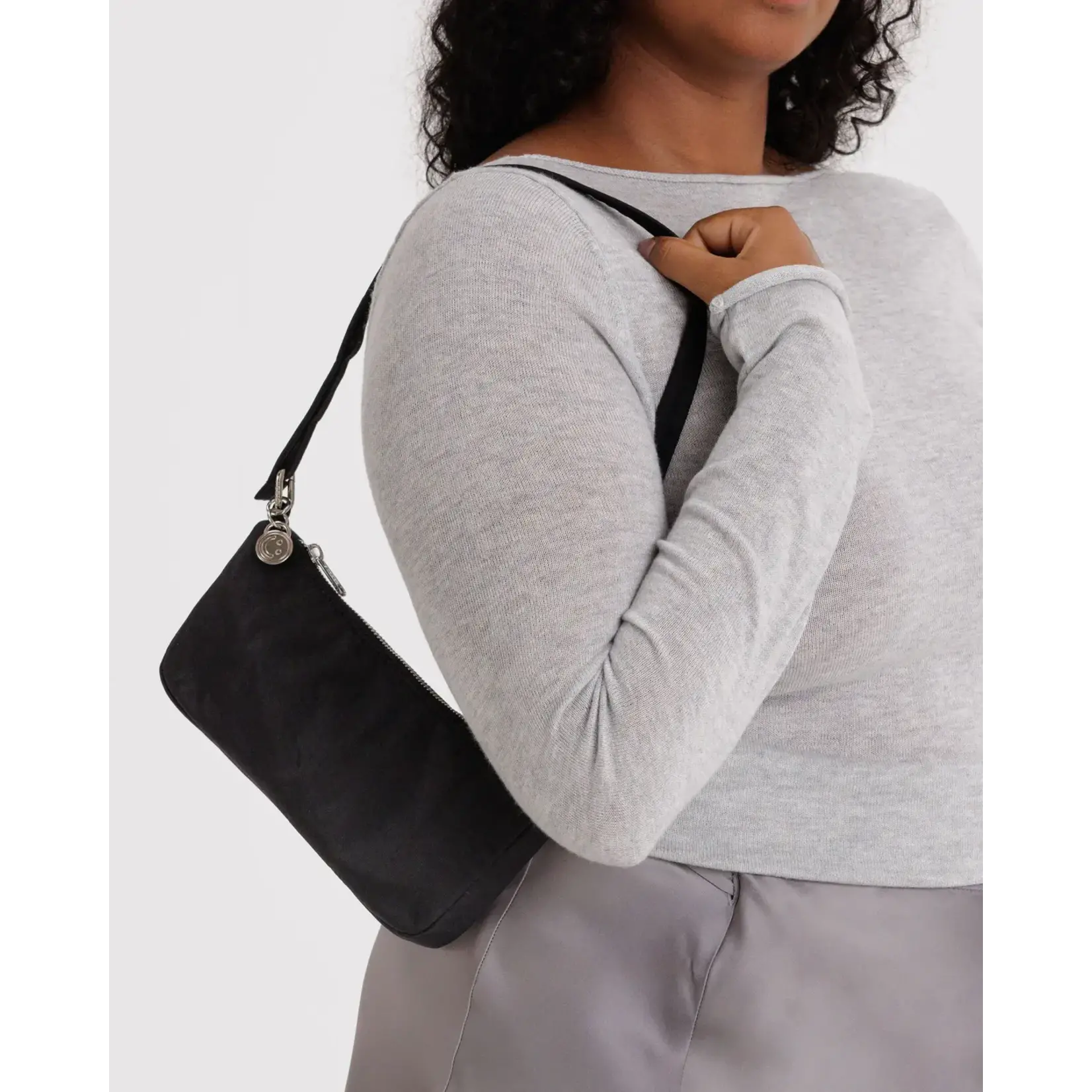 Baggu Nylon Pochette - Black