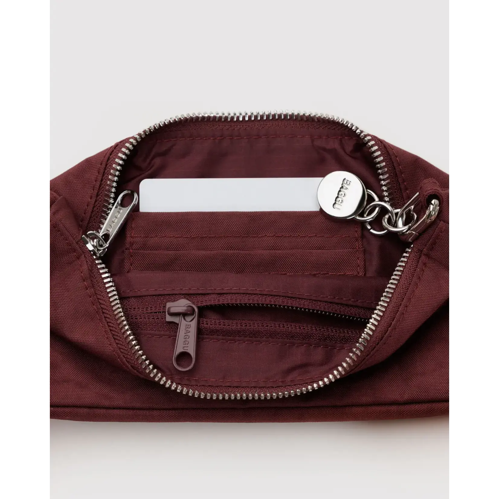 Baggu Nylon Pochette - Mahogany