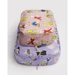 Baggu Large Packing Cube Set - Fancy Animals