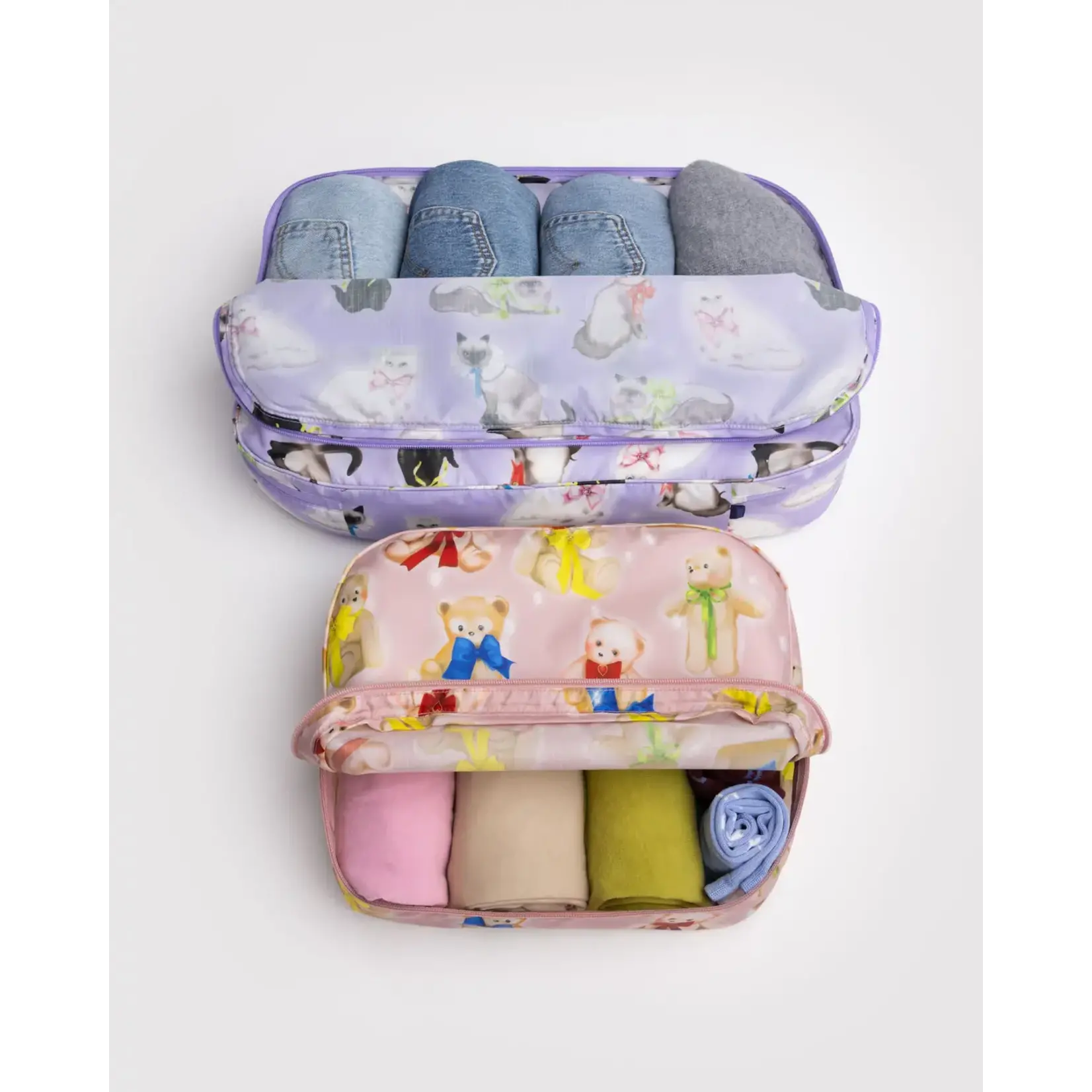 Baggu Large Packing Cube Set - Fancy Animals