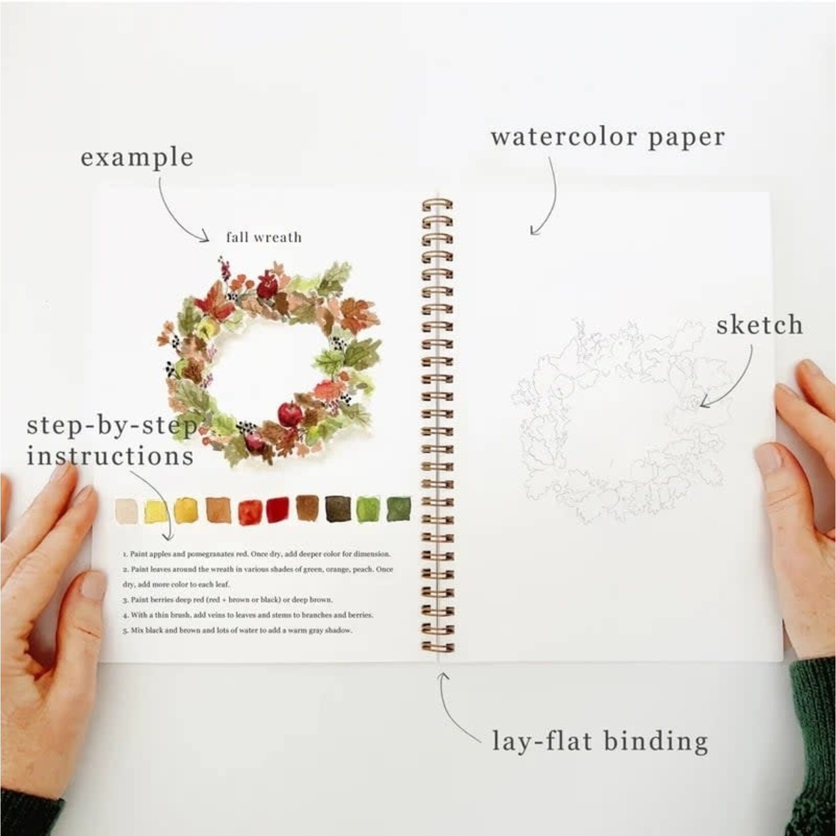 Emily Lex Studio Autumn Watercolor Workbook