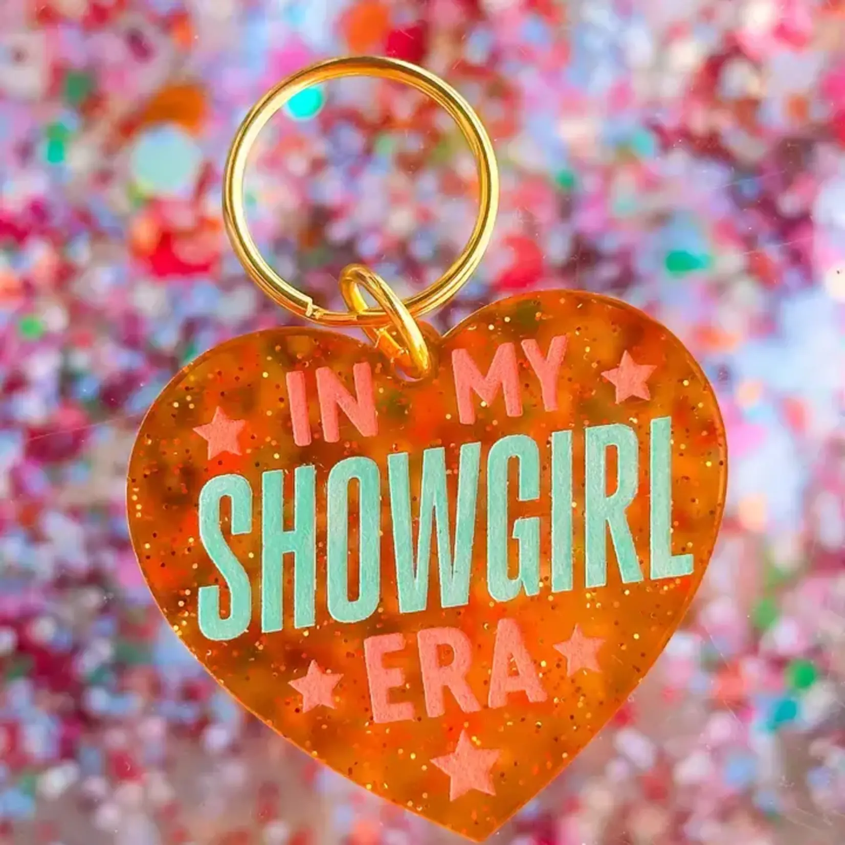 The Hissin' Kitten In My Showgirl Era Keychain