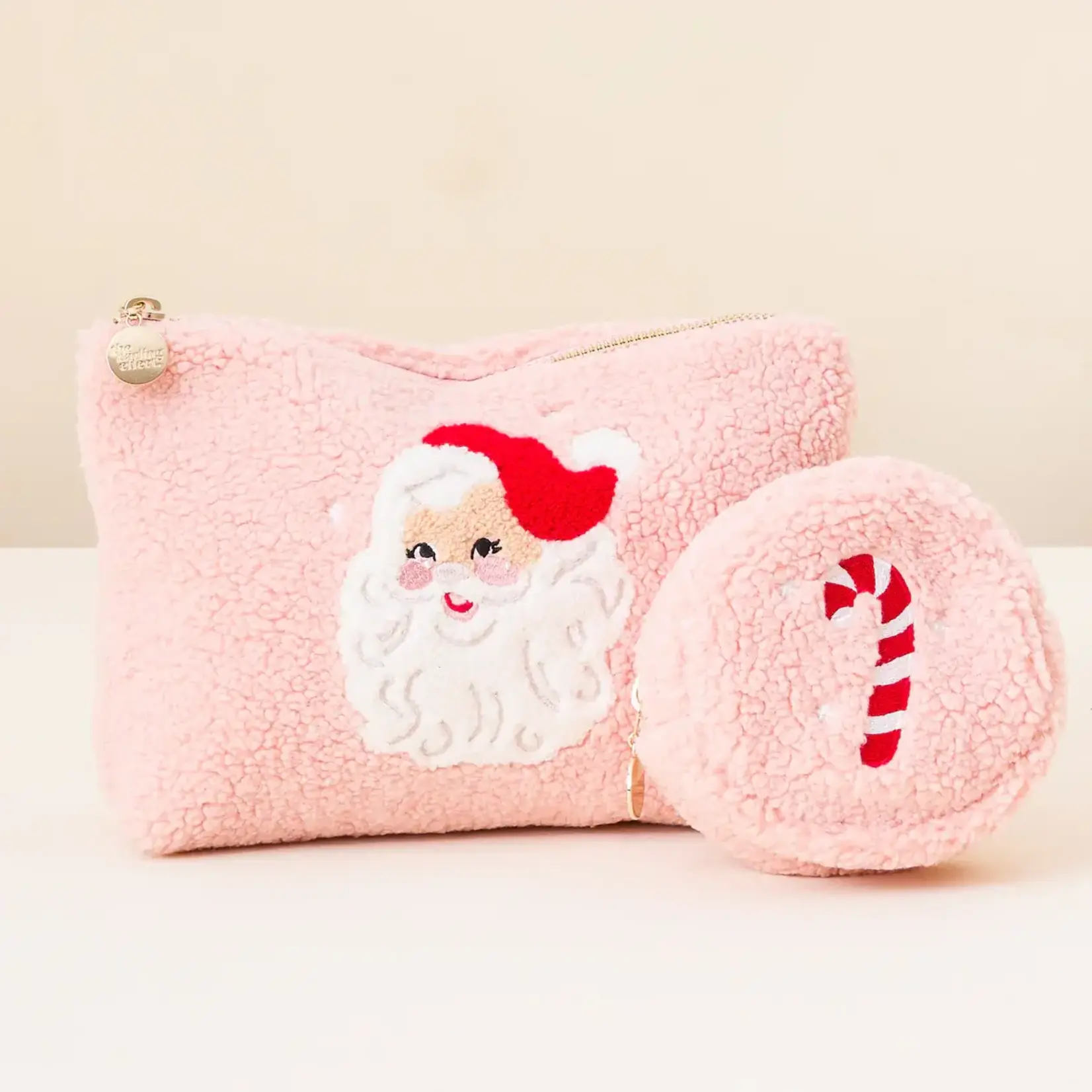 The Darling Effect Teddy Pouch - Dear Santa