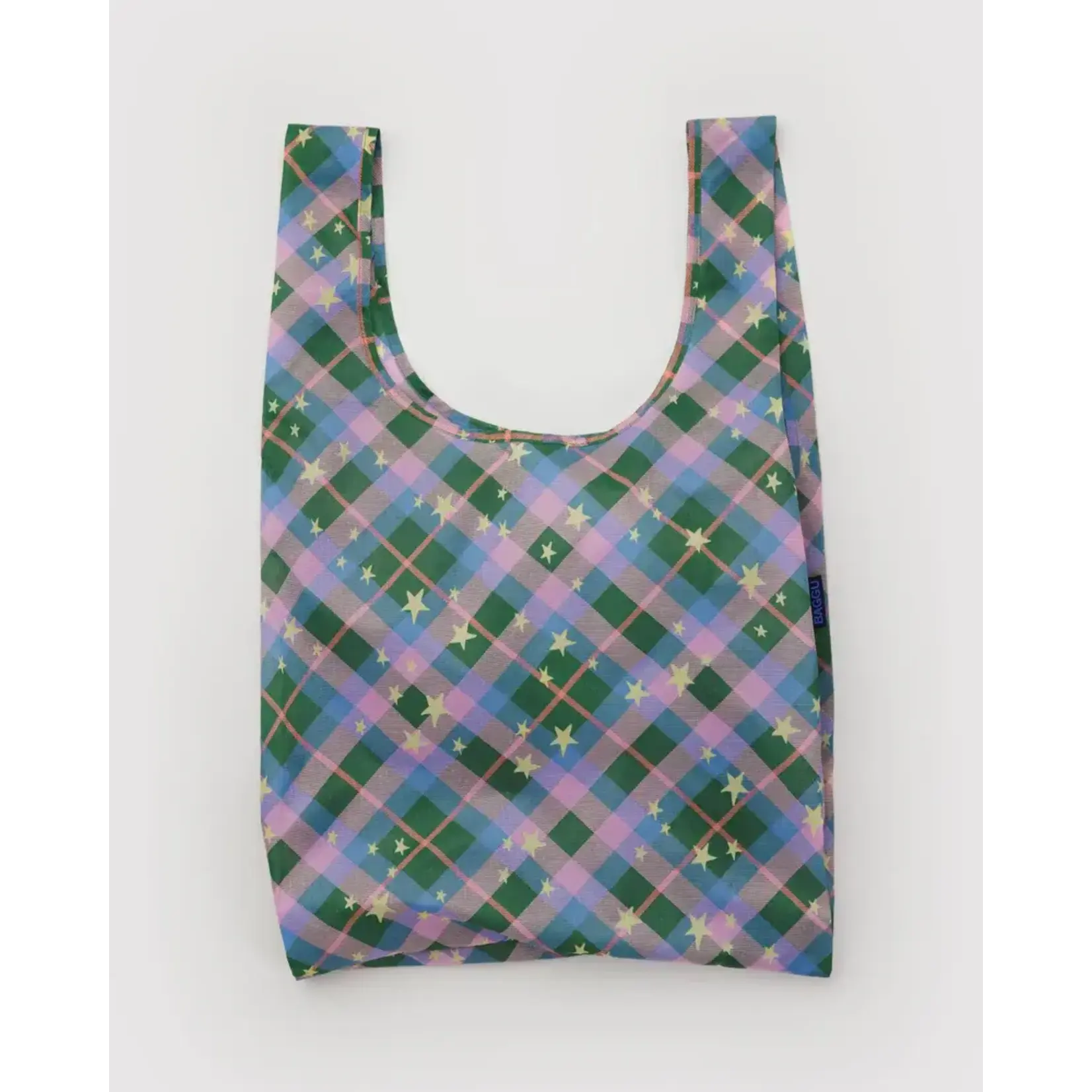 Baggu Standard Baggu - Green Star Plaid