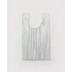 Baggu Pleated Baggu - Chrome Metallic