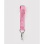Baggu Logo Keychain - Pink Happy