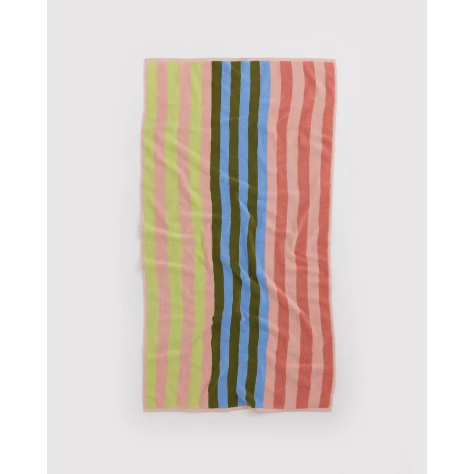 Baggu Bath Towel - Sherbet Stripe