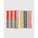 Baggu Hand Towel Set of 2 - Pool Stripe Mix