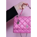 Sunshine Studios Heated Rivalry Heart Bag Charm - Glitter