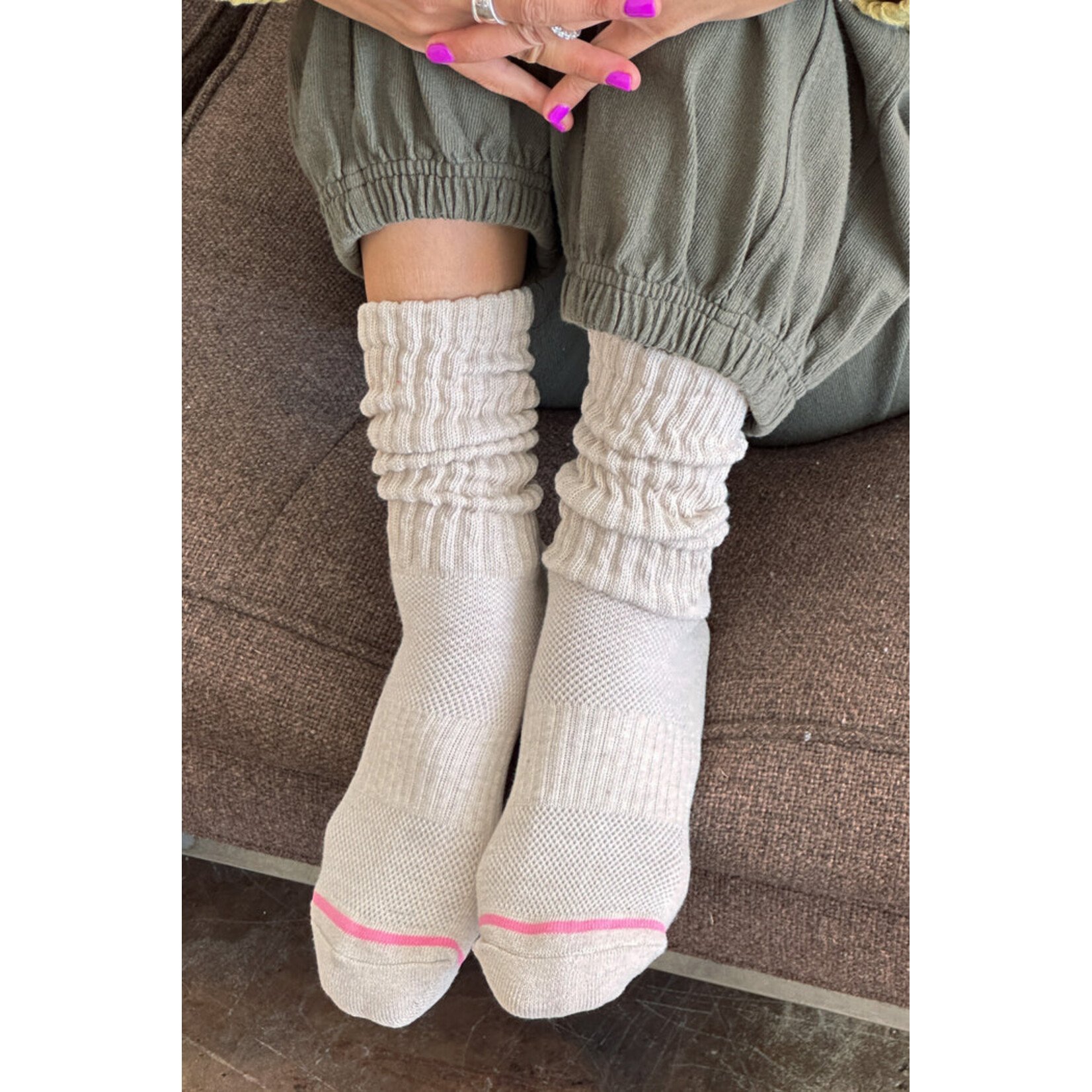 Le Bon Shoppe Ballet Socks - Oatmeal