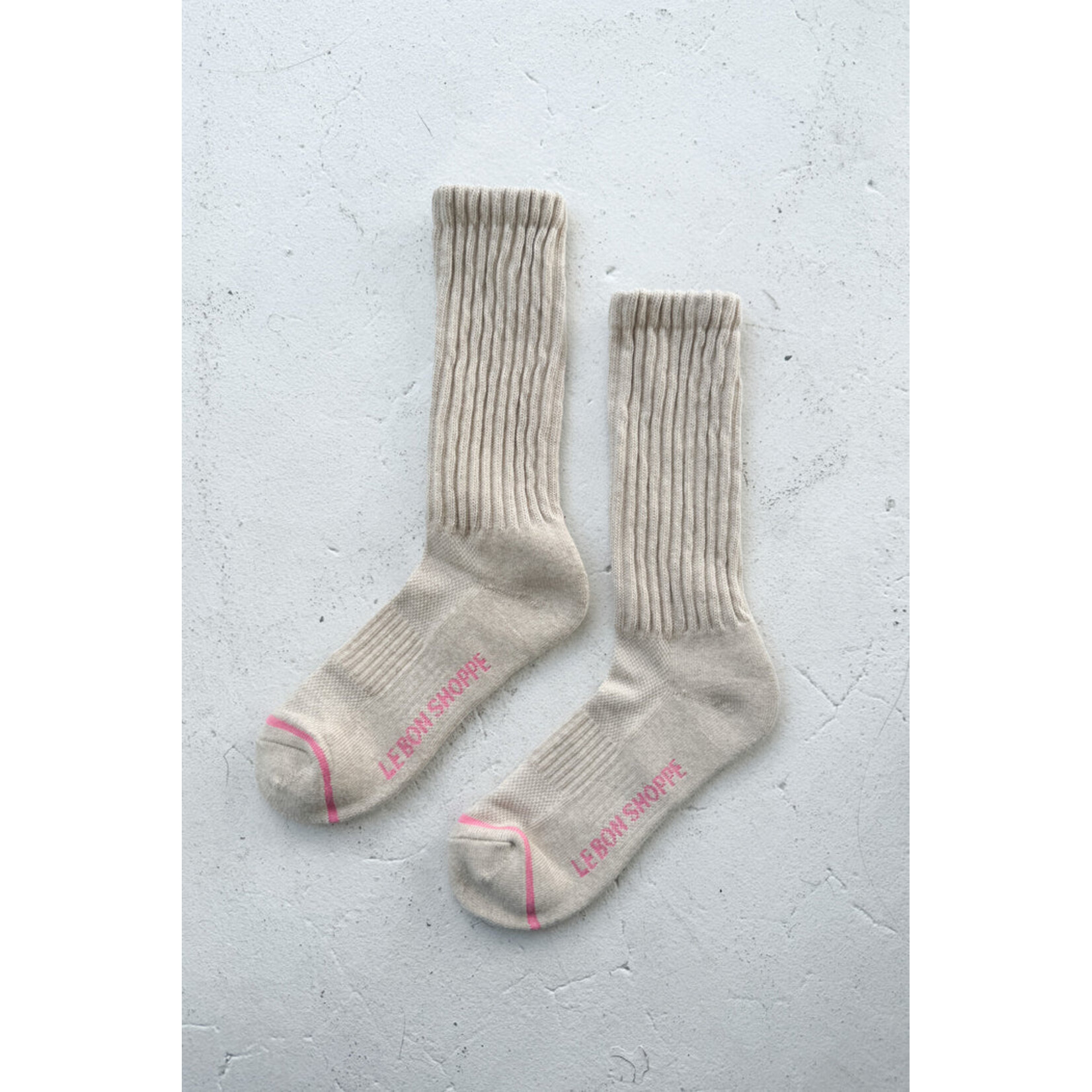 Le Bon Shoppe Ballet Socks - Oatmeal