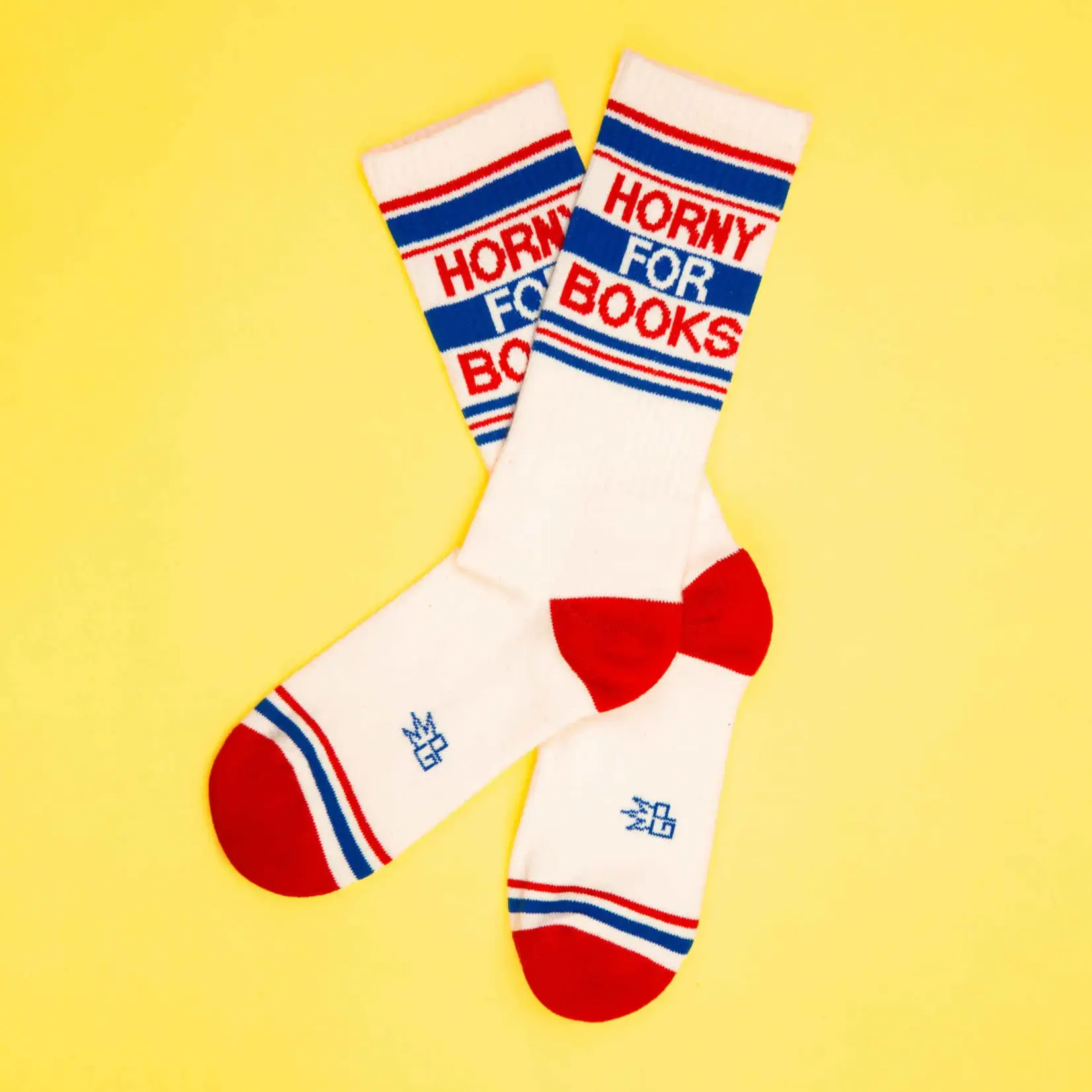 Gumball Poodle Horny for Books Socks