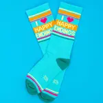 Gumball Poodle I Heart Happy Endings Gym Crew Socks