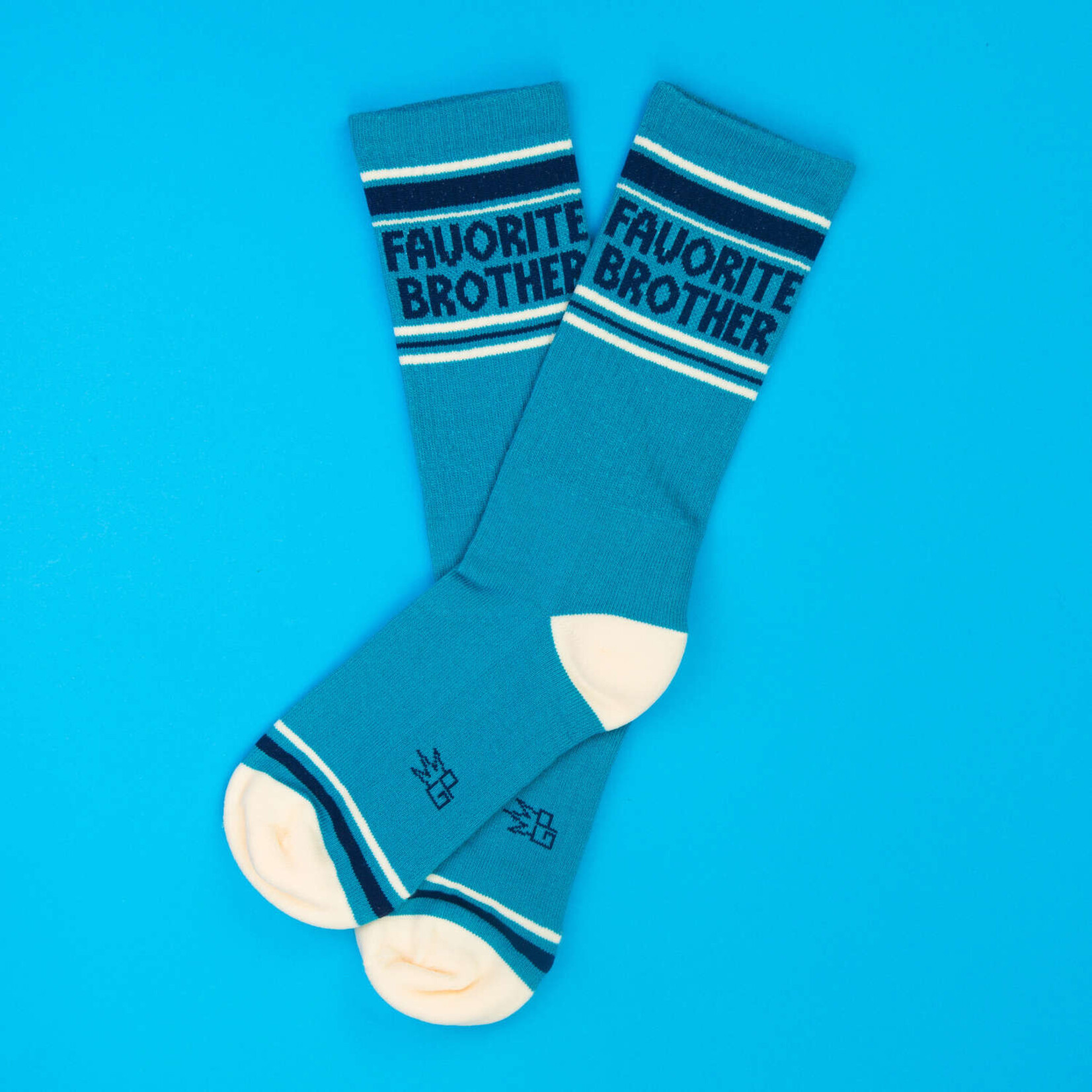 Gumball Poodle Favorite Brother - Gym Crew Socks