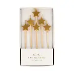 Meri Meri Gold Star Candles