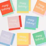 Meri Meri Mixed Happy Birthday Small Napkins