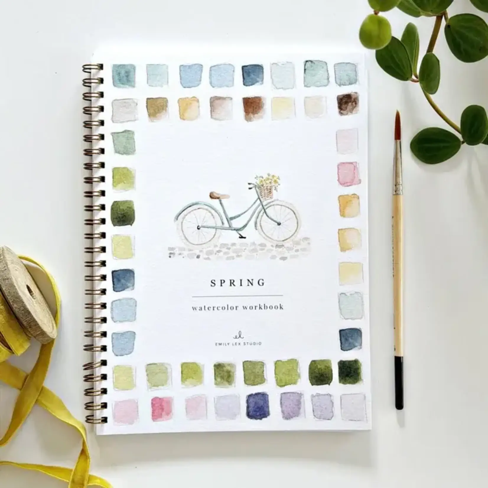 Emily Lex Studio Spring Watercolor Workbook