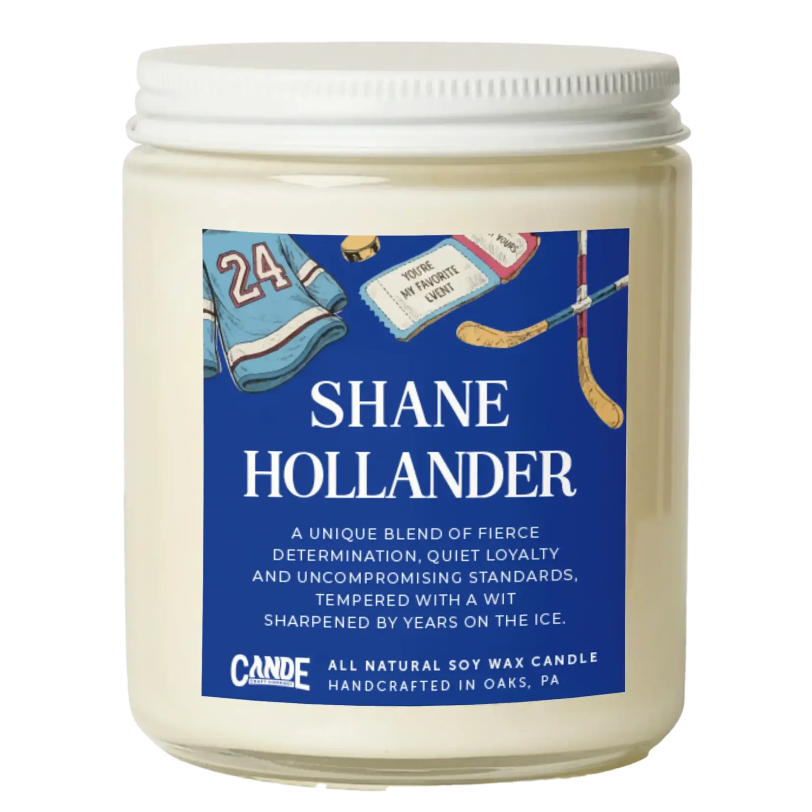 CE Craft Co Shane Hollander Candle