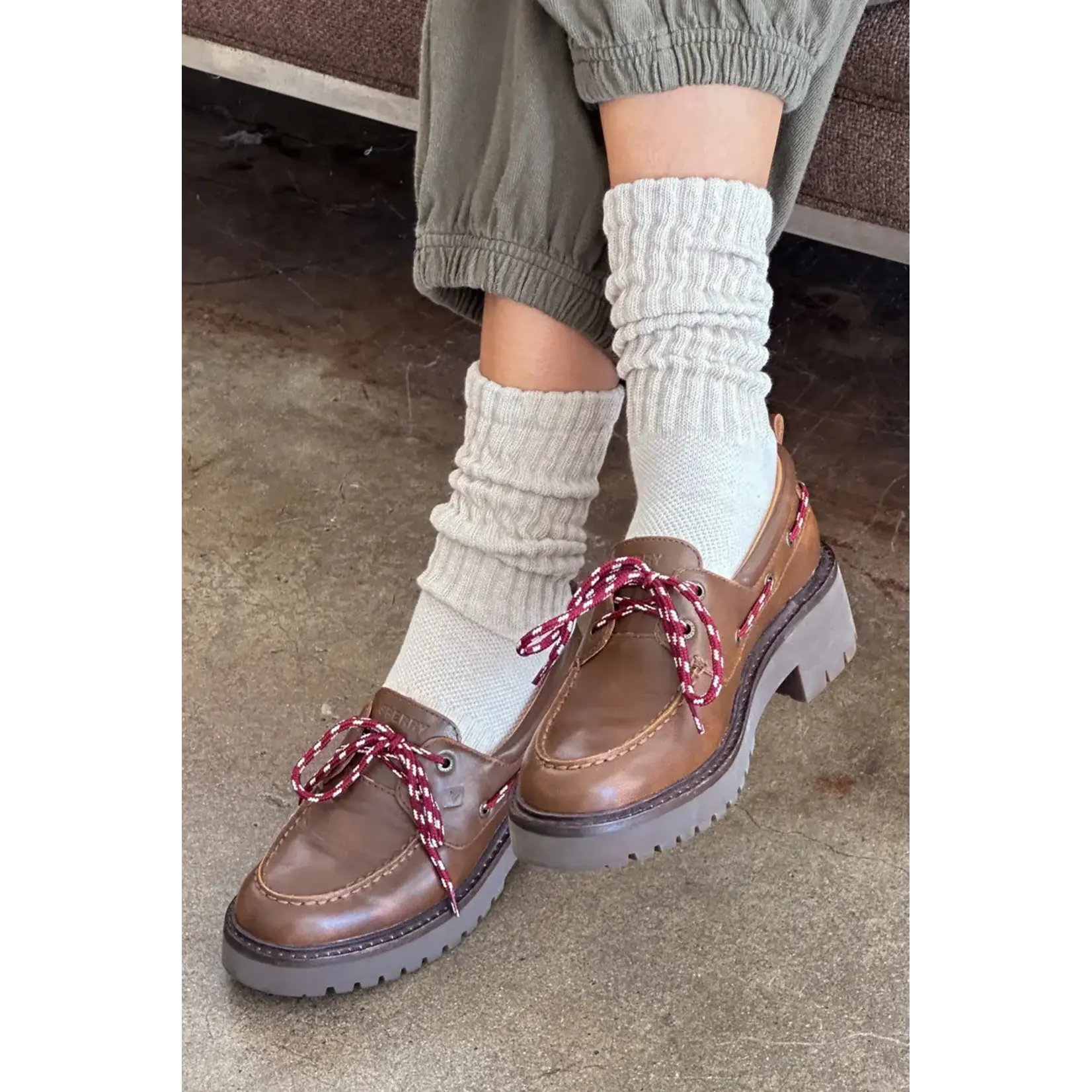 Le Bon Shoppe Ballet Socks - Oatmeal