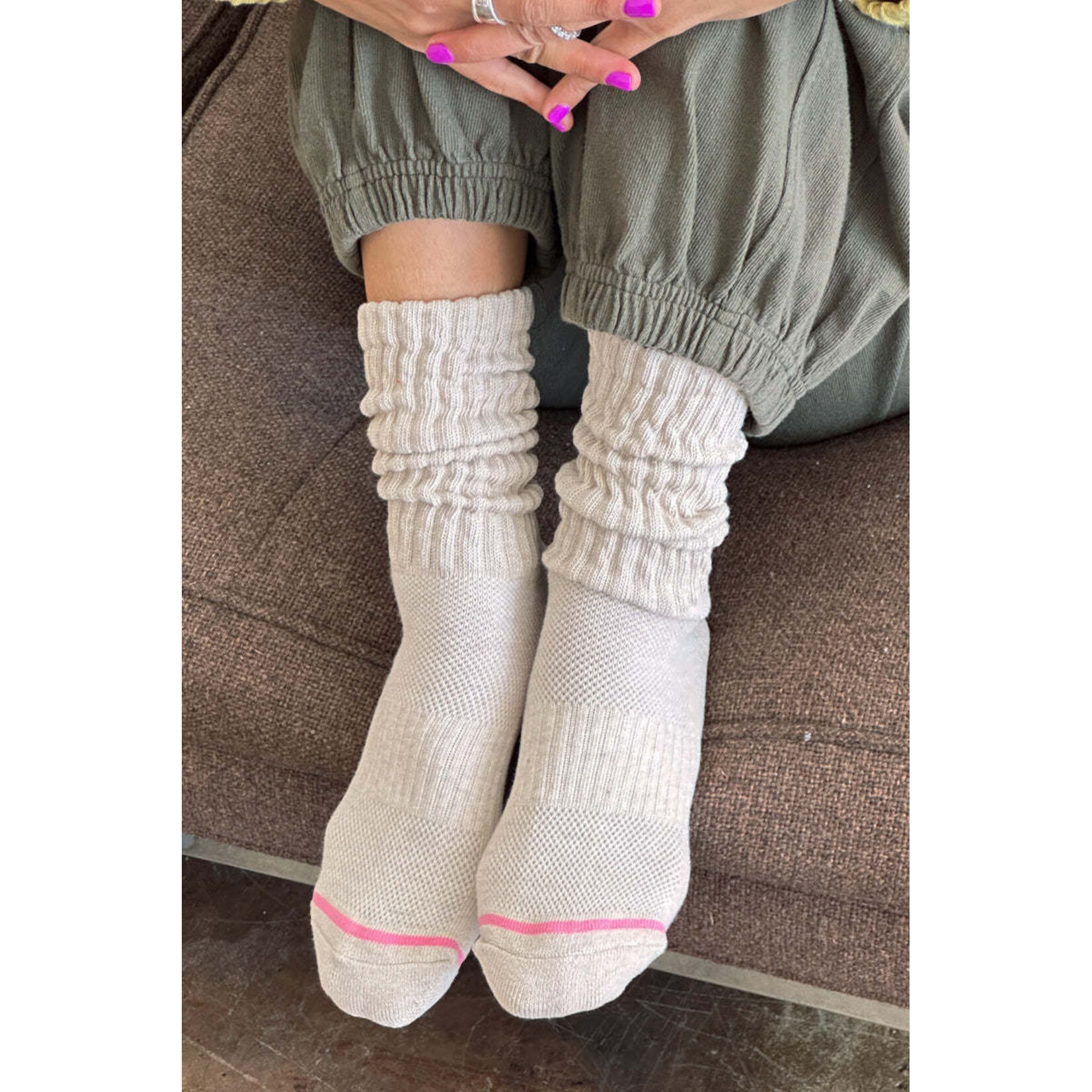 Le Bon Shoppe Ballet Socks - Oatmeal