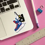 The Found Heated Rivalry Hockey Skates Die Cut Sticker