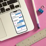 The Found Heated Rivalry Lily + Jane Texts Die Cut Sticker