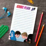 The Found Notepad: Heated Rivalry Game Plan Stationery