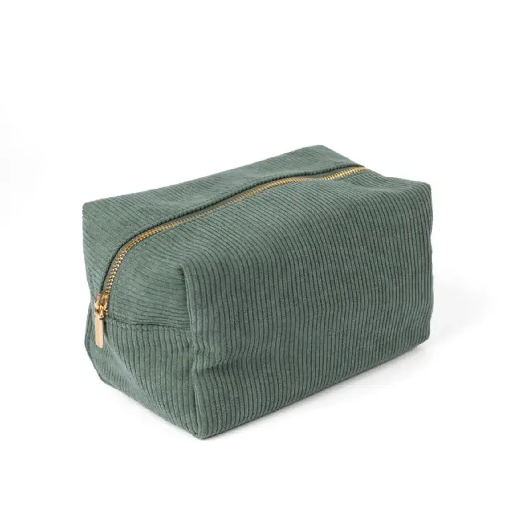 Elyse Breanne Designs Jade Corduroy Cosmetic Bag