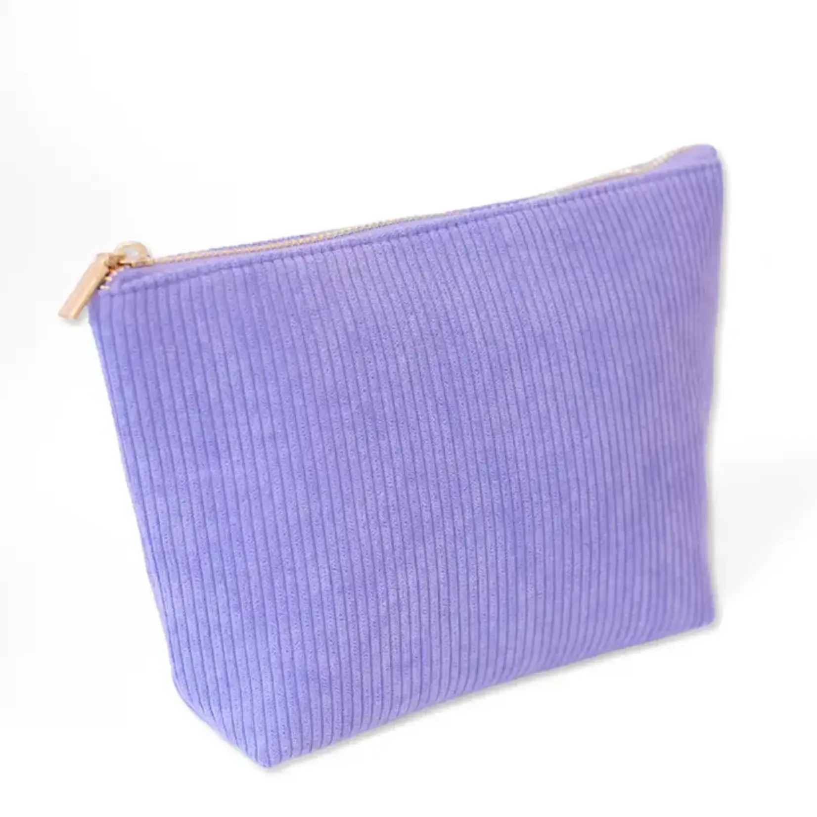 Elyse Breanne Designs Periwinkle Corduroy Carry-All Pouch