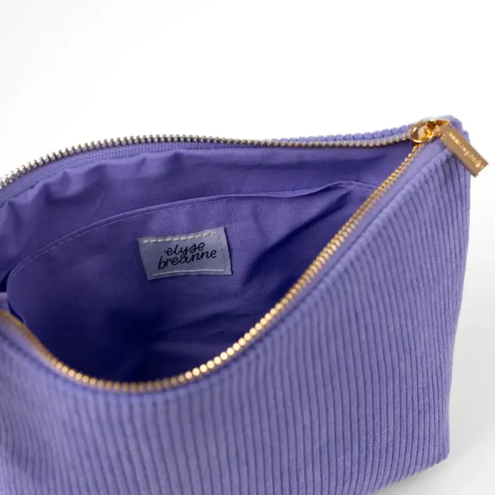 Elyse Breanne Designs Periwinkle Corduroy Carry-All Pouch